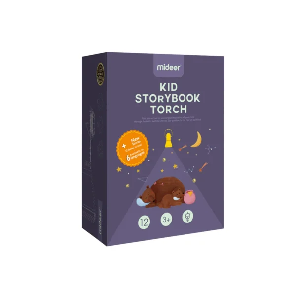 MIDEER vaikiškas projektorius su pasakomis