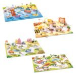 DJECO daugkartiniai 3D lipdukai - Transporto priemonės - Image 5