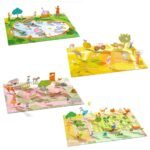 DJECO daugkartiniai 3D lipdukai - Ūkis - Image 5