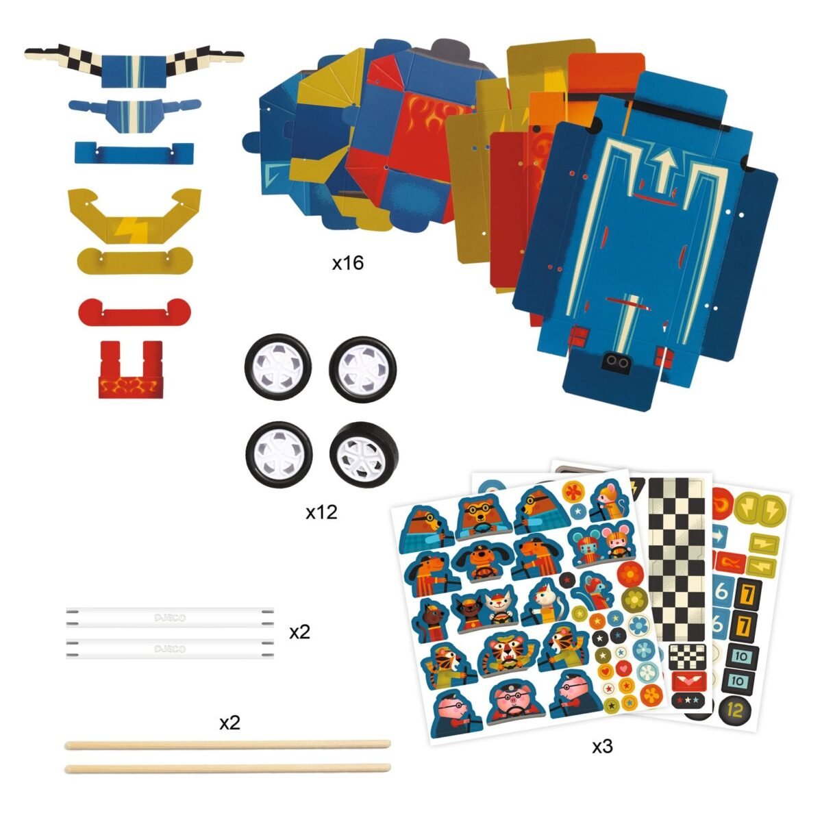 DJECO pasidaryk pats - Lenktyninės mašinos - Didžioji taurė - Image 2