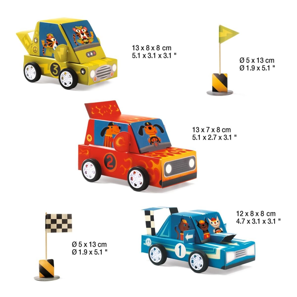 DJECO pasidaryk pats - Lenktyninės mašinos - Didžioji taurė - Image 4