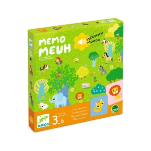 DJECO žaidimas - Memo Meuh (Gyvūnų balsai)