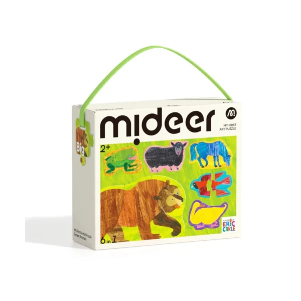 MIDEER dėlionių rinkinys 6in1 – Miško gyvūnai