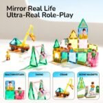 MIDEER interaktyvus magnetinis konstruktorius – Šeima - Image 2