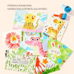 MIDEER įrankių rinkinys piešimui dažais - Image 4