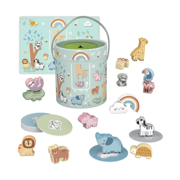 WOOPIE GREEN medinis žaidimas - Paliesk ir suderink