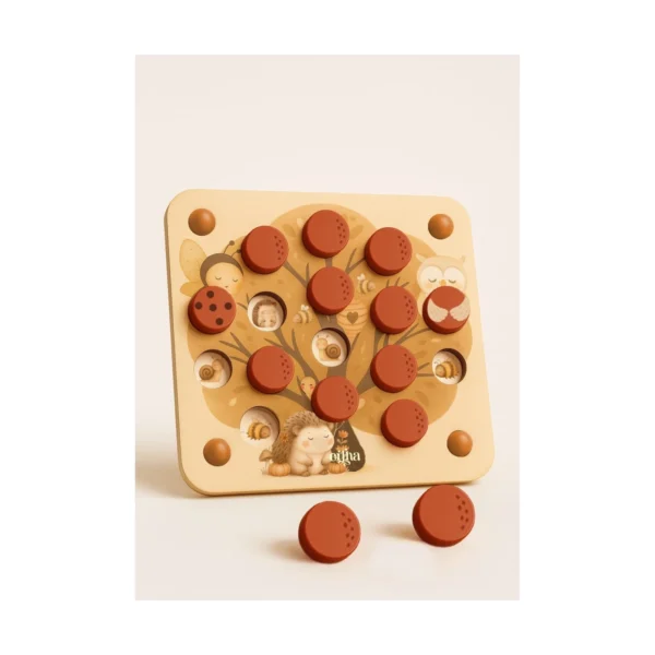 Mrs.ERTHA medinis atminties žaidimas - Miško draugai