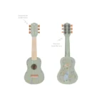 Little Dutch medinė gitara - Safari Friends Green - Image 11